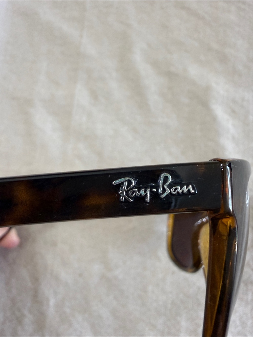Ray-Ban RB4181 Polarized Tortoise Sunglasses Brown Lens Italy Unisex - Picture 9 of 16